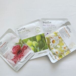 SADOER 4-Sheet Face Mask